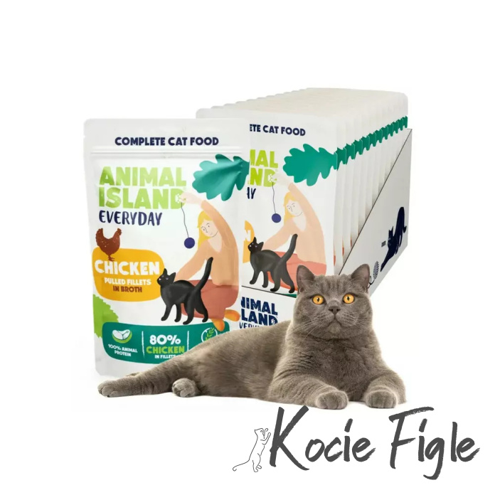 WOW Cat Kawałki wołowiny w sosie 85g